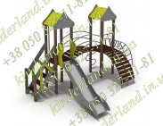 Игровой комплекс Гномик ВАРИАНТ КРЫШИ 2 ЦВЕТ-2